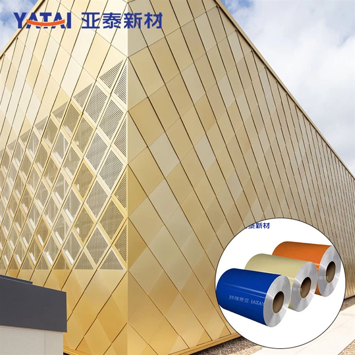 Pre-painted Aluminum Facades suppliers